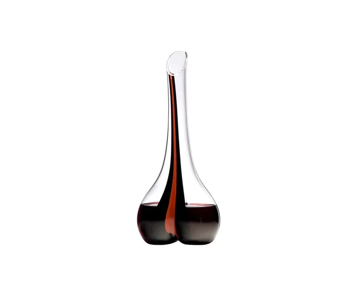 RIEDEL Black Tie Smile Decanter – red