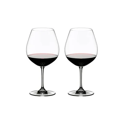 Riedel Vinum Pinot Noir Rotweinglas 70cl, 2er-Pack