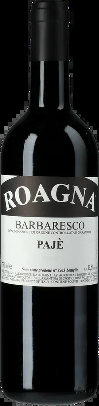 Roagna: Barbaresco Paje 2017