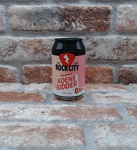 Rock City Koene Ridder alkoholfrei, alkoholfrei – 33 CL