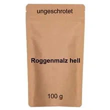 Roggenmalz hell 100g-Pack ungeschrotet