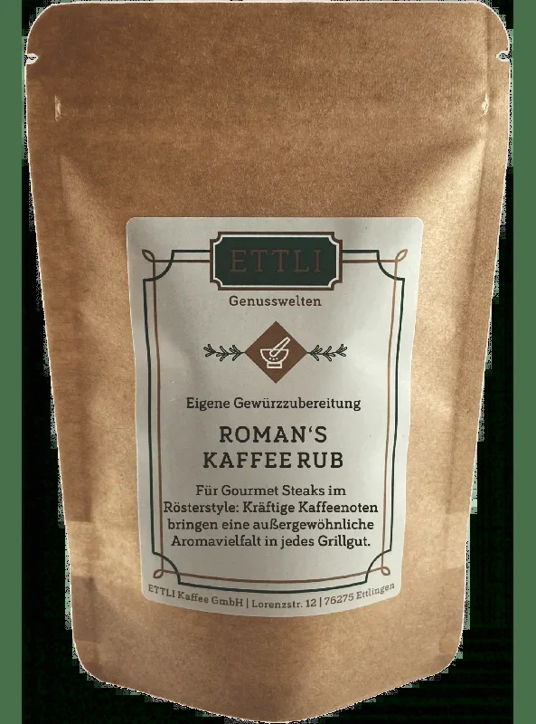 Roman’s Kaffee Rub Gewürzzubereitung