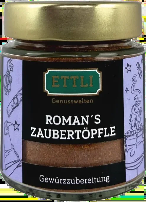 Roman’s Zaubertöpfle Gewürzzubereitung im Schraubglas