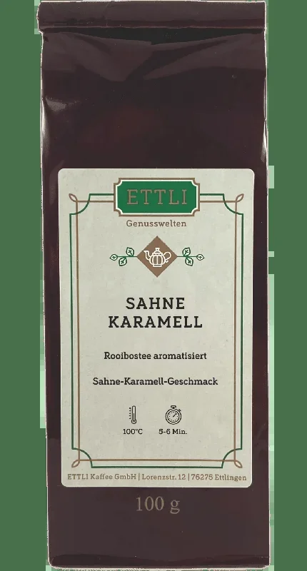 Rooibostee aromatisiert Sahne-Karamell