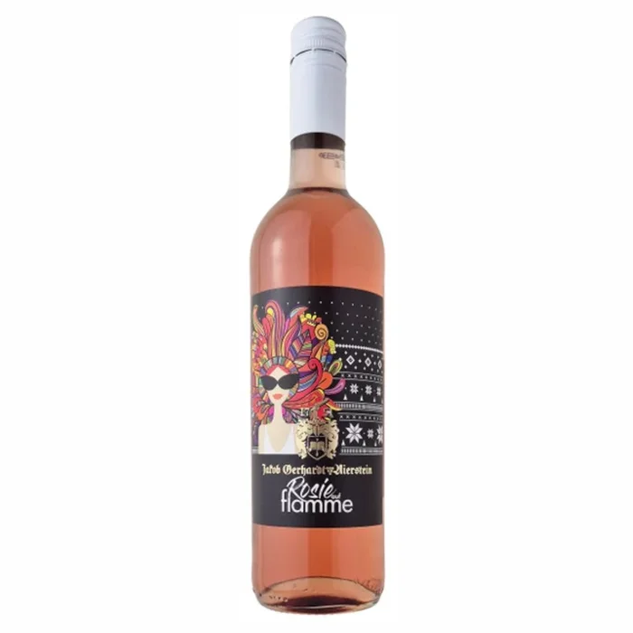 Rosie auf Flamme Rosé-Glühwein Jakob Gerhardt Nierstein