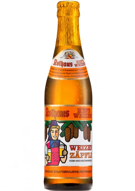Rothaus Hefeweizen Zäpfle 0,33 l Mw