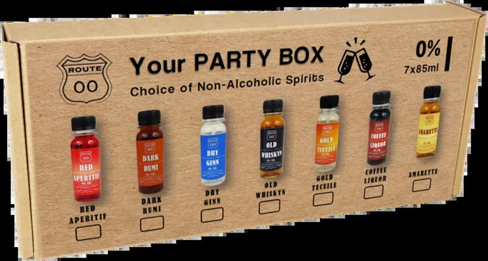 Route 00 Party Box – 7x alkoholfreie Spirituosen