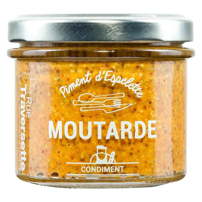 Rue Traversette | Moutarde Piment d’Espelette | 110g