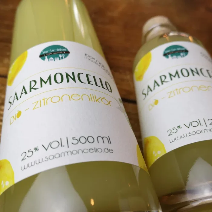 Saarmoncello – BIO-Zitronenlikör