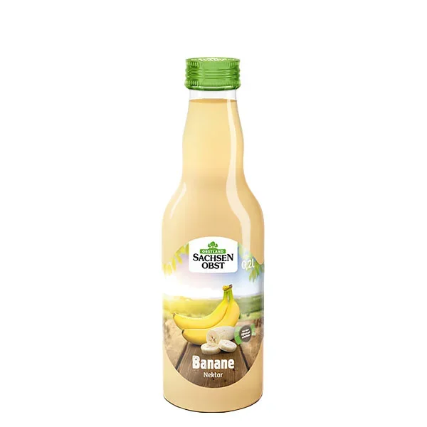 Sachsenobst Bananennektar 12×0,20L