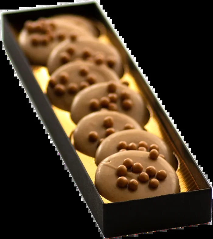 Salted caramel chocolate thaler
