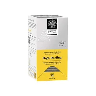 Samova High Darling Express Bio Schwarztee Box mit 20 Teebeutel