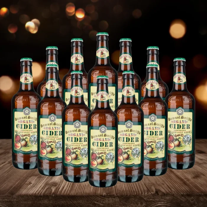 Samuel Smith’s Organic Cider 550ml Bottles – 5.0% ABV (12 Pack)