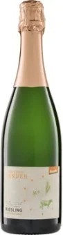 Sanders Winzersekt Riesling tradit. Flasch. Demeter