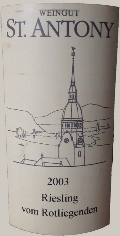 Sankt Antony Riesling vom Rotliegenden 2003
