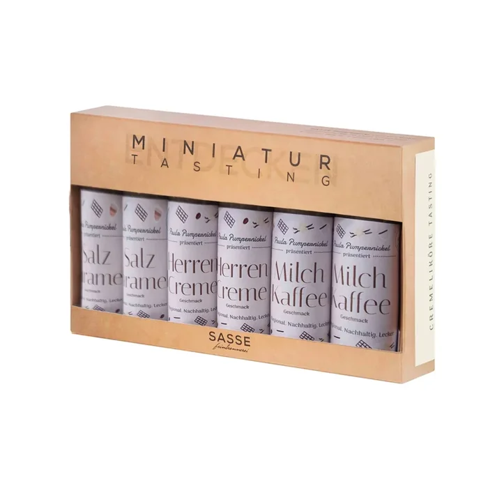 Sasse | Miniatur Tasting Set Paula Pumpernickel | 6x20ml