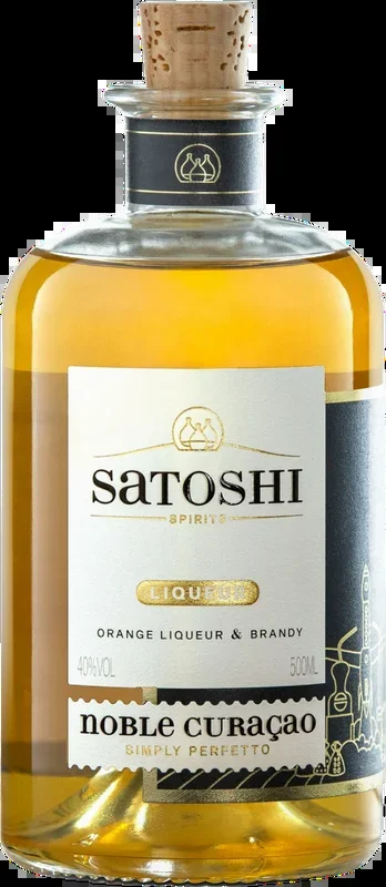 Satoshi Spirits Noble Curaçao – Orange liqueur with brandy