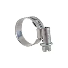 Schlauchschelle mit Schneckengewinde 12-22mm Edelstahl