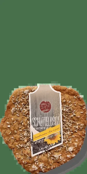 Schüttelbrot mit Sonnenblumenkernen Viptaler Brot