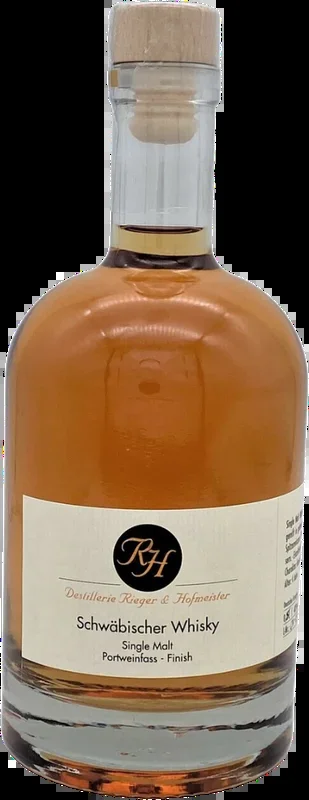 Schwäbsicher Single Malt Whisky Portweinfass Finish