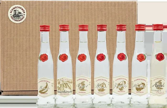 Schwechower Kleine Schnäpse – Geschenkset (7x Brände)