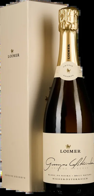 Sekt Große Reserve Brut Nature Blanc de Noirs Gumpoldskirchen im Geschenkkarton