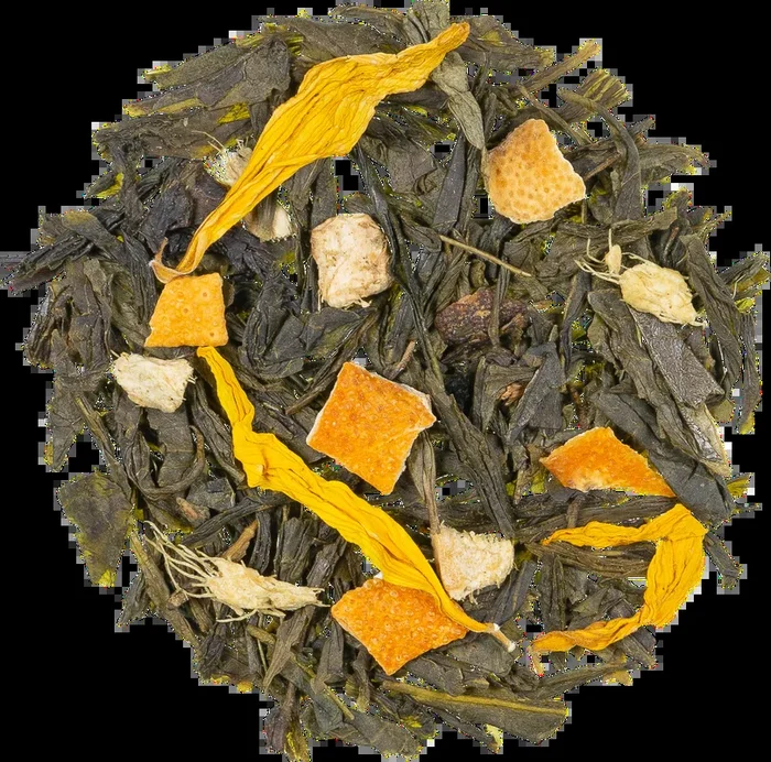 Sencha Ingwer/Zitrone – natürlich aromatisierter Grüner Tee