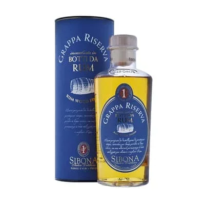 Sibona Grappa Riserva Botti da Rum 50cl