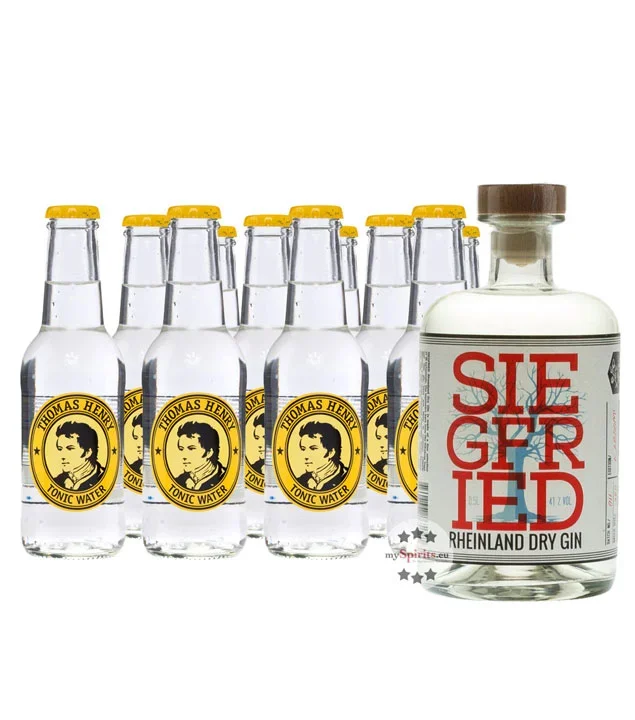Siegfried Rheinland Dry Gin & Thomas Henry Tonic Set