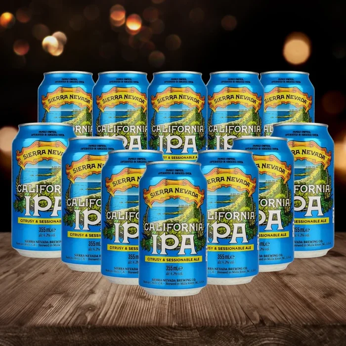 Sierra Nevada California IPA 355ml Cans – 4.2% ABV (12 Pack)