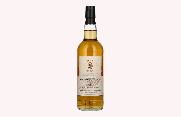 Signatory Vintage MILTONDUFF 8 Years Old 100 Proof Edition #24 Single Malt 2015 57,1% Vol. 0,7l