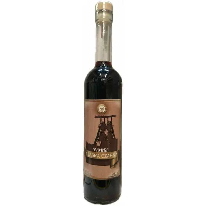 SILESIAN BLACK VODKA 40% – WITH CORK