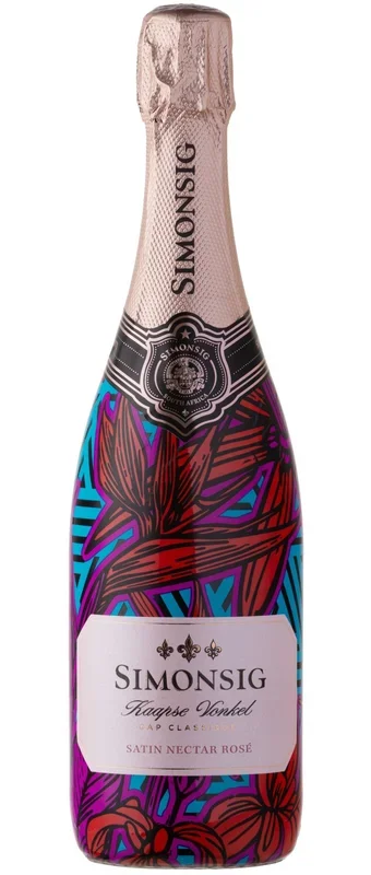 Simonsig Kaapse Vonkel Satin Nectar Rosé 2022 – Sparkling wine