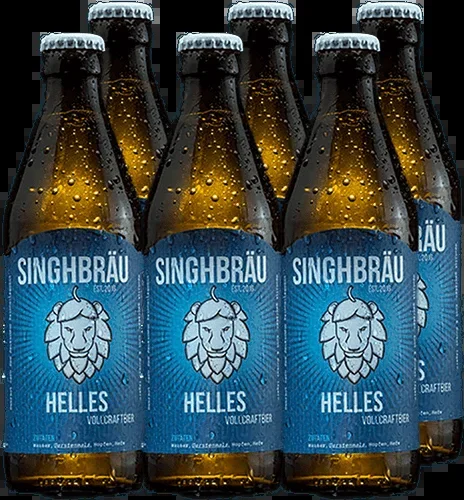 Singhbräu 6x Helles