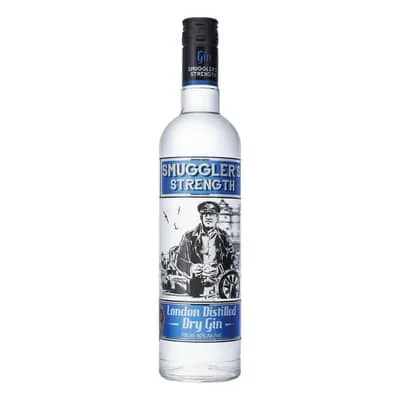 Smuggler’s Strength London Distilled Dry Gin 70cl