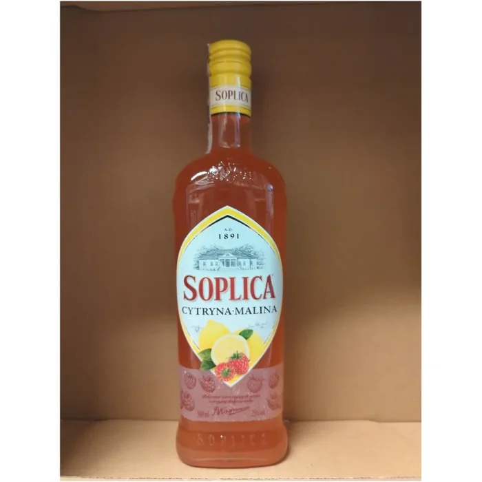 Soplica Zitronen-Himbeere Wodka 25% 0.5L