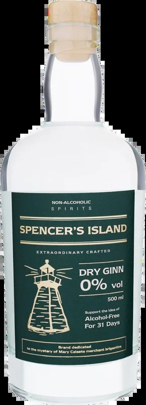Spencer’s Island Dry Ginn – alcohol-free gin alternative