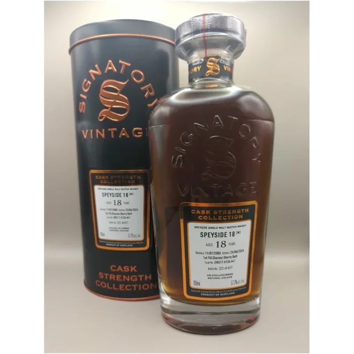 SPEYSIDE 18 – Single Malt Scotch Whisky – Aged 18 Years 57,3% 0,7 – Cask Strenght Collection