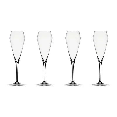 Spiegelau Willsberger Anniversary Champagnerglas, 4er-Set