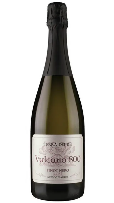 Spumante Metodo Classico Brut Rosè – Vulcano 800 – Terra dei Re