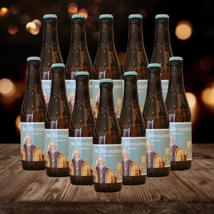 St Bernardus Belgian Extra 4 330ml Bottles – 4.8% ABV (12 Pack)