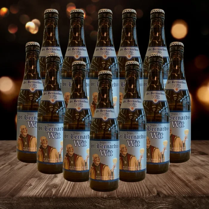 St Bernardus Belgian Wit 330ml Bottles – 5.5% ABV (12 Pack)