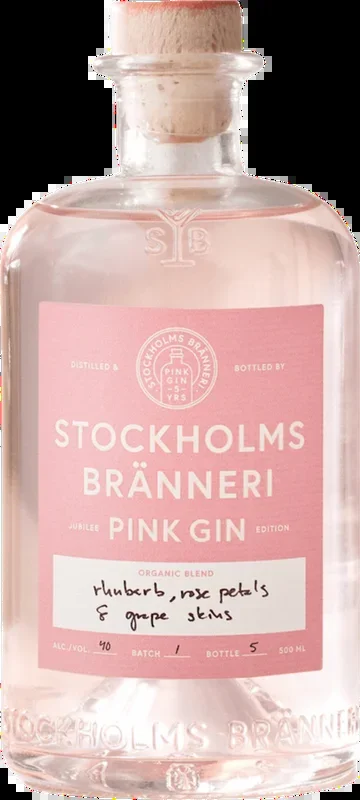 Stockholms Bränneri Pink Gin – Dry Gin