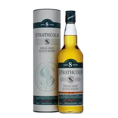 Strathcolm 8 Years Single Grain Whisky 70cl