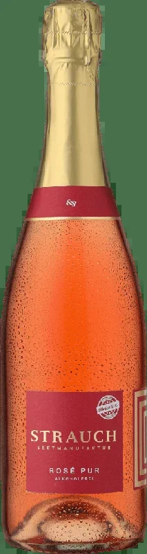 Strauch »Pur« Sparkling Rosé Alkoholfrei – Bio