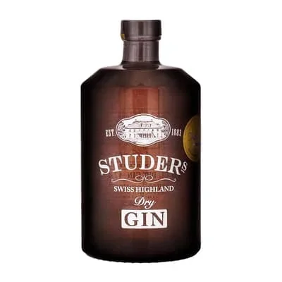 Studer’s Swiss Highland Dry Gin 70cl