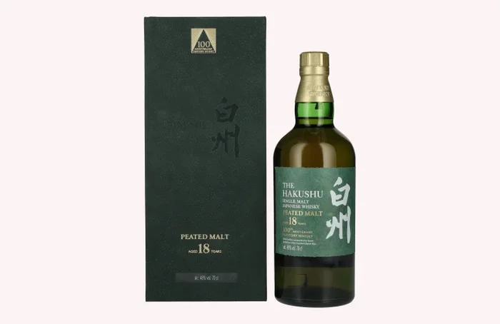 Suntory The Hakushu 18 Years Old 100th ANNIVERSARY EDITION Single Malt Whisky 48% Vol. 0,7l in Geschenkbox
