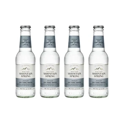 Swiss Mountain Spring Dry Tonic Water 20cl 4er Pack