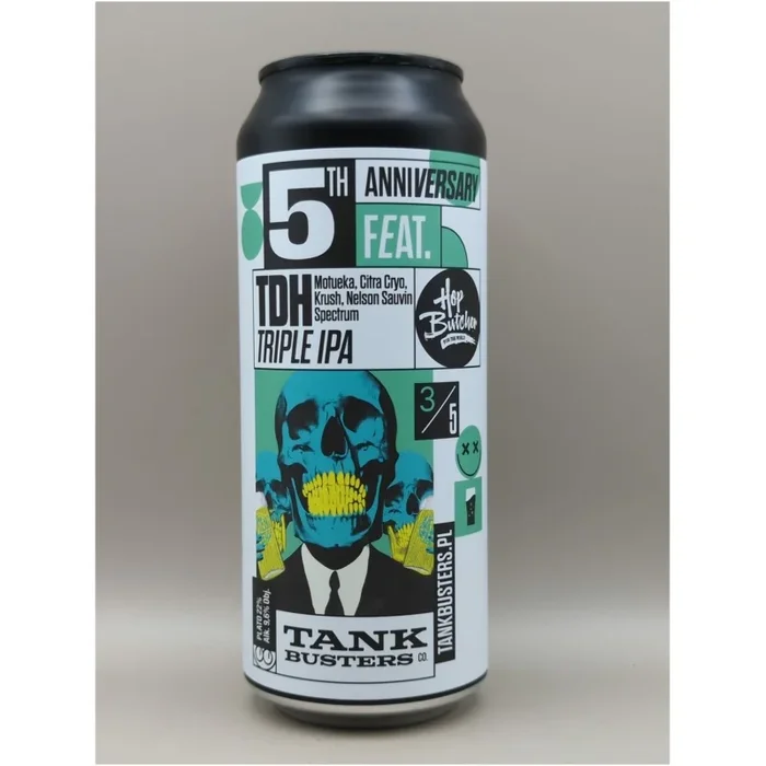 TANKBUSTERS 5TH ANNIVERSARY – HOP BUTCHER – TDH Triple IPA