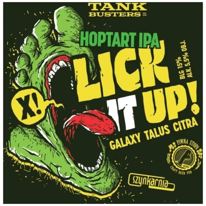 TANKBUSTERS LICK IT UP Hoptart IPA